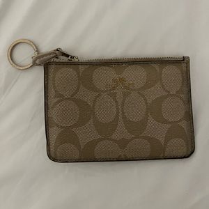 Coach mini skinny ID case authentic
